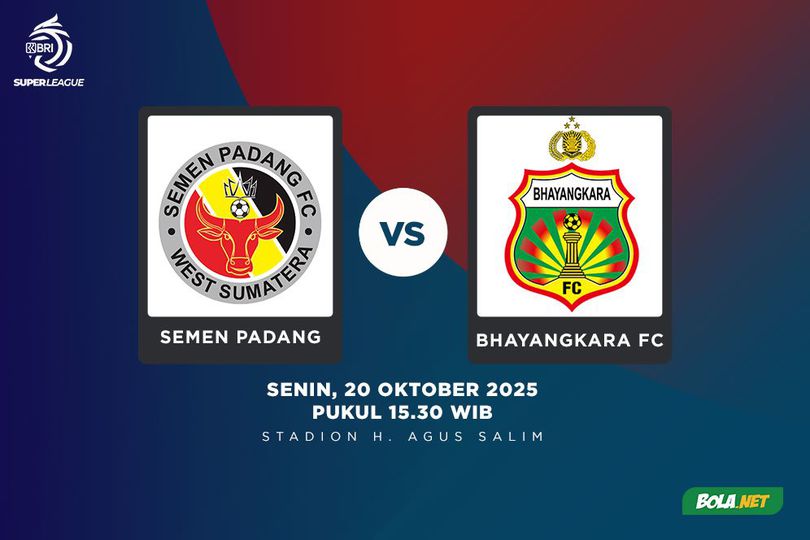 Prediksi BRI Super League: Semen Padang vs Bhayangkara FC 20 Oktober 2025