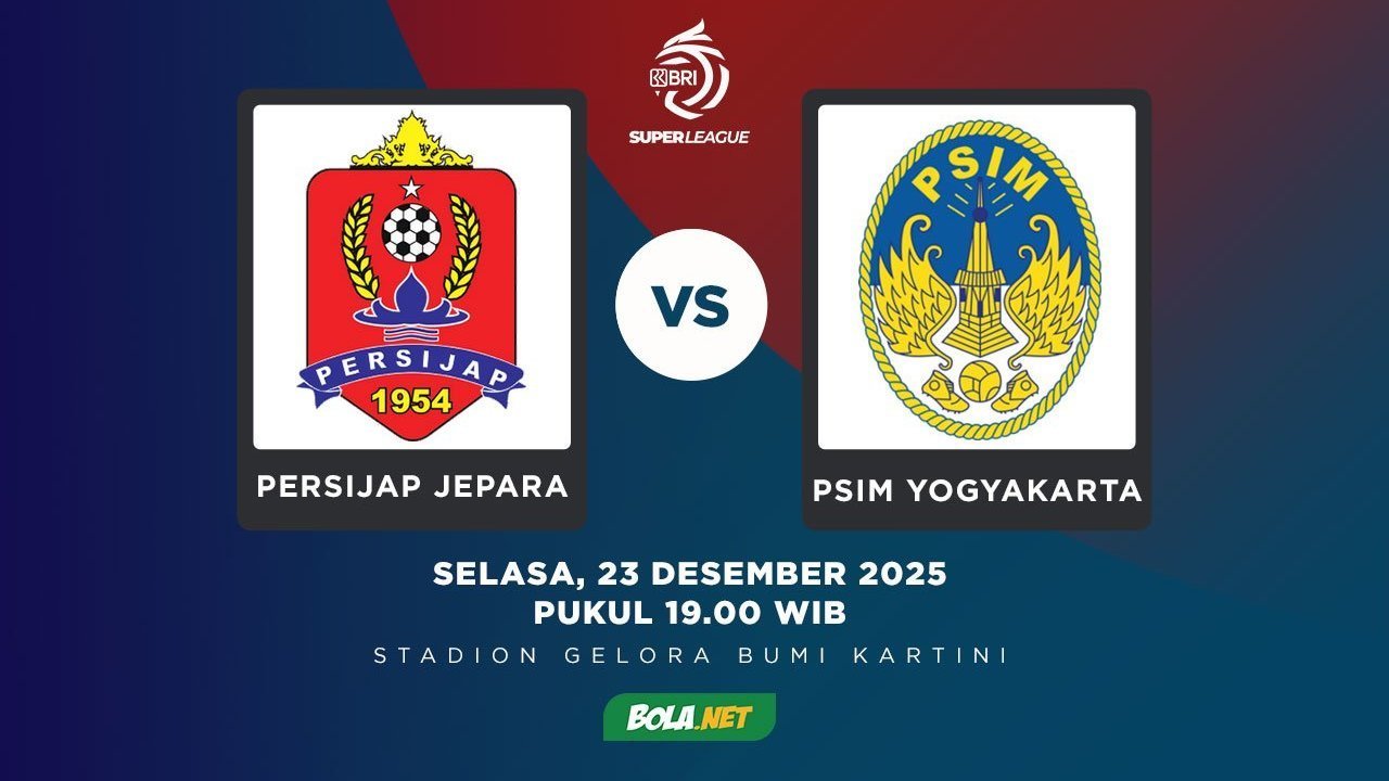 Prediksi BRI Super League: Persijap vs PSIM Yogyakarta 23 Desember 2025